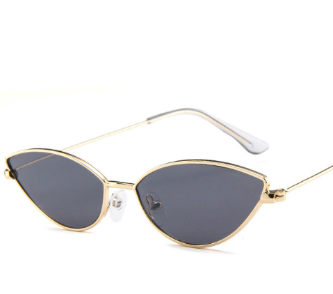 Gold Rounded Hexagon Sunglasses | New Look