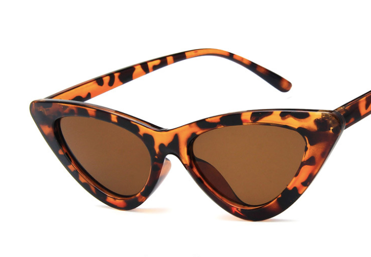 Trendy Triangle Cat Eye Sunglasses European And American Street Couple Style