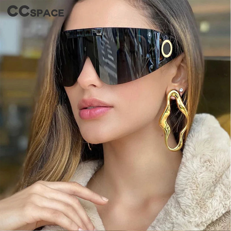 Buy CRYSTAL CART Shield Sunglasses Black For Men & Women Online @ Best  Prices in India | Flipkart.com