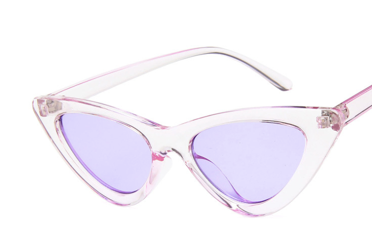 Trendy Triangle Cat Eye Sunglasses European And American Street Couple Style