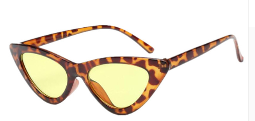 Trendy Triangle Cat Eye Sunglasses European And American Street Couple Style