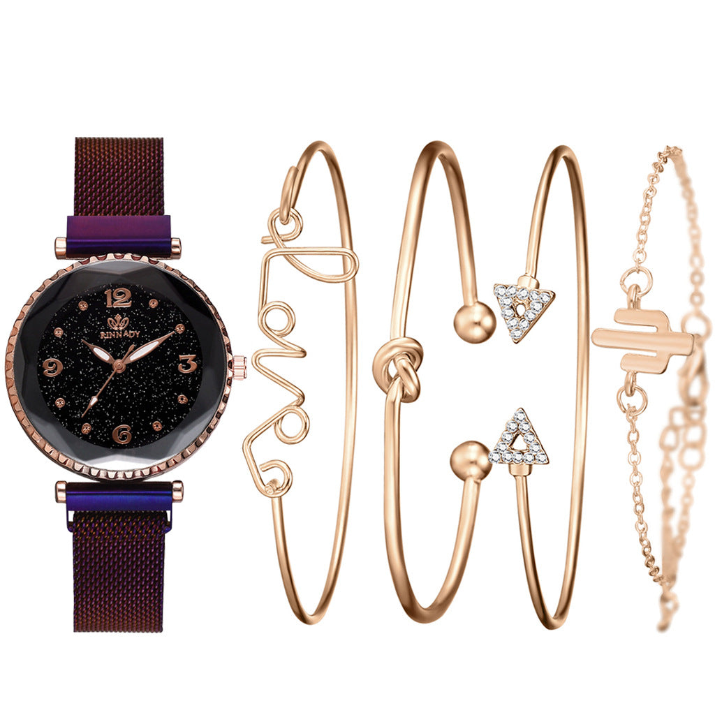 Women's Luxury Starry Sky Dial Watch – Zorrado