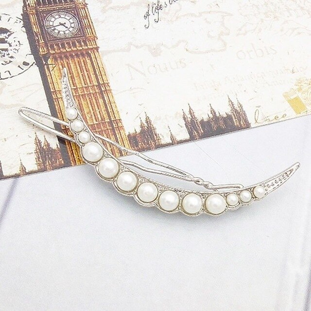 Pearl hairpin